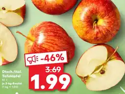 Kaufland Dtsch./ital. Tafeläpfel Angebot