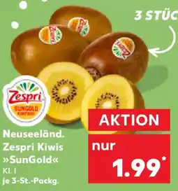 Kaufland Neuseeländ. Zespri Kiwis SunGold Angebot