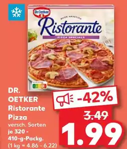 Kaufland DR. OETKER Ristorante Pizza Angebot