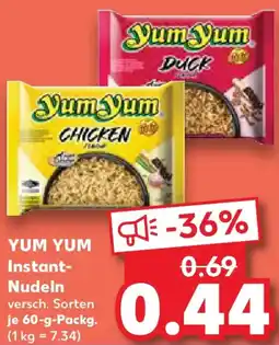 Kaufland YUM YUM Instant- Nudeln Angebot