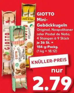 Kaufland GIOTTO Mini- Gebäckkugeln Angebot