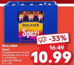 Kaufland PAULANER Spezi Angebot