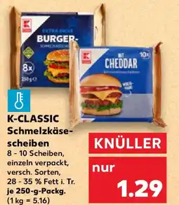 Kaufland K-CLASSIC Schmelzkäsescheiben Angebot