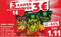 Kaufland FUNNY-FRISCH Knuspersnack Angebot