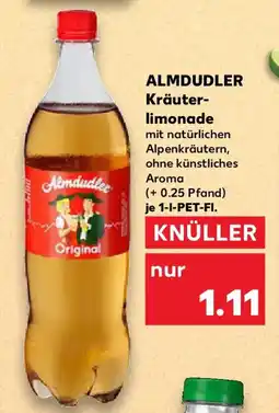 Kaufland ALMDUDLER Kräuter limonade Angebot