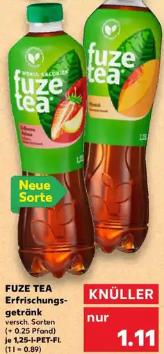 Kaufland FUZE TEA Erfrischungsgetränk Angebot