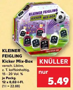 Kaufland KLEINER FEIGLING Kicker Mix-Box Angebot