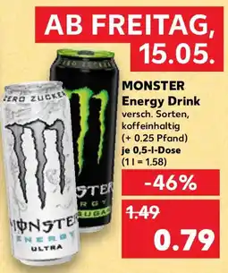 Kaufland MONSTER Energy Drink Angebot