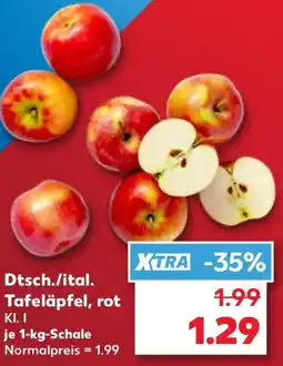 Kaufland Dtsch./ital. Tafeläpfel, rot Angebot