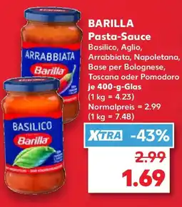 Kaufland BARILLA Pasta-Sauce Angebot