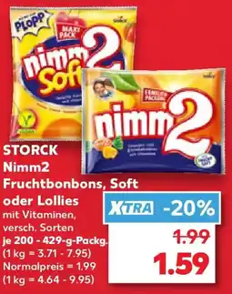 Kaufland STORCK Nimm2 Fruchtbonbons, Soft oder Lollies Angebot