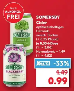 Kaufland SOMERSBY Cider Angebot