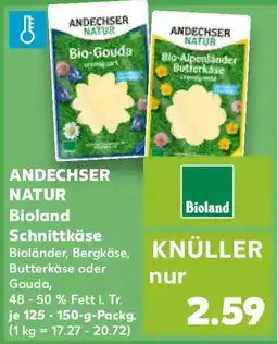 Kaufland ANDECHSER NATUR Bio-Alpenländer Butterkase Angebot