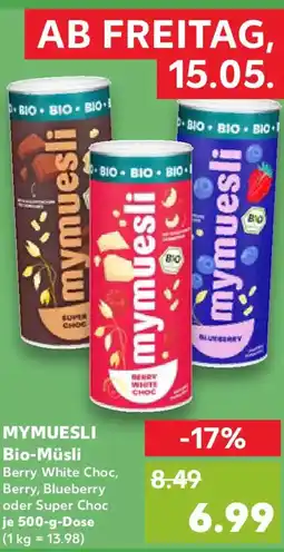 Kaufland MYMUESLI Bio-Müsli Angebot