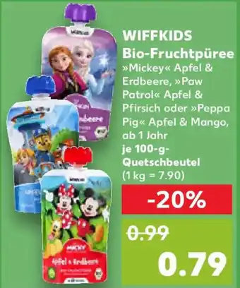 Kaufland WIFFKIDS Bio-Fruchtpüree Angebot