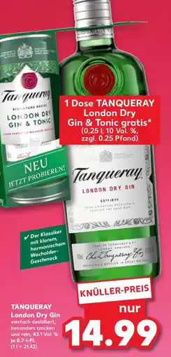Kaufland TANQUERAY London Dry Angebot