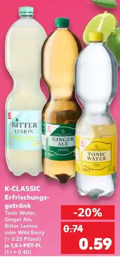 Kaufland K-CLASSIC Erfrischungsgetränk Angebot