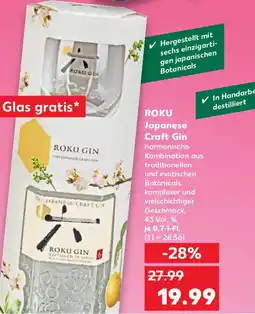 Kaufland ROKU Japanese Craft Gin Angebot