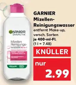 Kaufland GARNIER Mizellen- Reinigungswasser Angebot