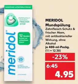 Kaufland MERIDOL Mundspülung Angebot