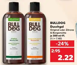 Kaufland BULLDOG Duschgel Angebot
