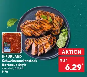 Kaufland K-PURLAND Schweinenackensteak Barbecue Style Angebot