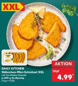 Kaufland DAILY KITCHEN Hähnchen-Mini-Schnitzel XXL Angebot