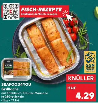 Kaufland SEAFOOD4YOU Grilllachs Angebot