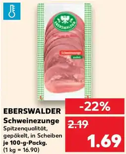 Kaufland EBERSWALDER Schweinezunge Angebot