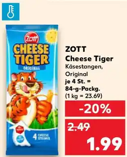 Kaufland ZOTT Cheese Tiger Angebot