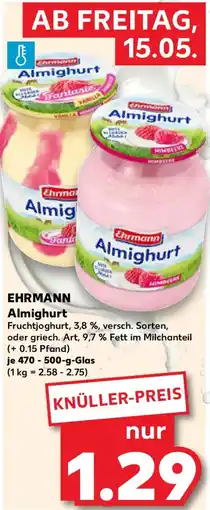 Kaufland EHRMANN Almighurt Angebot