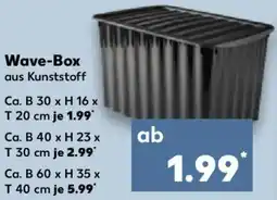Kaufland Wave-Box Angebot