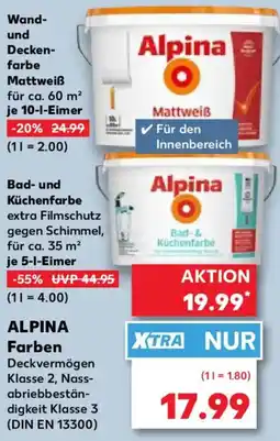 Kaufland ALPINA Farben Angebot