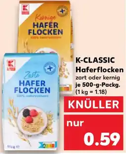 Kaufland K-CLASSIC Haferflocken Angebot
