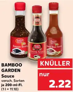 Kaufland BAMBOO GARDEN Sauce Angebot
