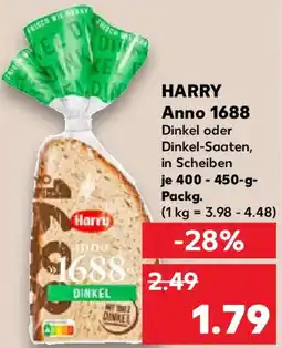 Kaufland HARRY Anno 1688 Angebot