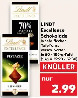 Kaufland LINDT Excellence Schokolade Angebot