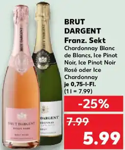 Kaufland BRUT DARGENT Franz. Sekt Angebot