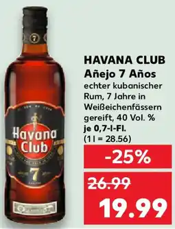 Kaufland HAVANA CLUB Añejo 7 Años Angebot