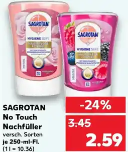 Kaufland SAGROTAN No Touch Nachfüller Angebot