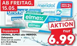 Kaufland ARONAL, ELMEX oder MERIDOL Zahnpasta Angebot