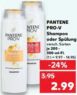 Kaufland PANTENE PRO-V Shampoo oder Spülung Angebot
