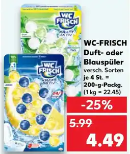 Kaufland WC-FRISCH Duft- oder Blauspüler Angebot