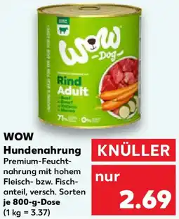 Kaufland WOW Hundenahrung Angebot