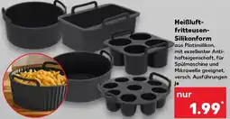 Kaufland SILVERCREST Heißluftfritteusen Silikonform Angebot