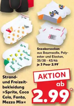Kaufland Sneakersocken Angebot