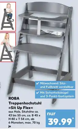 Kaufland ROBA Treppenhochstuhl Sit Up Flex Angebot