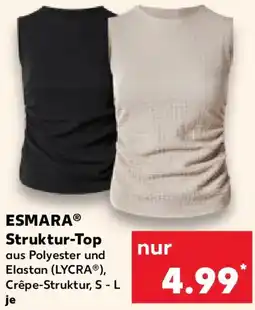 Kaufland ESMARA Struktur-Top Angebot