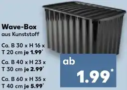 Kaufland Wave-Box Angebot