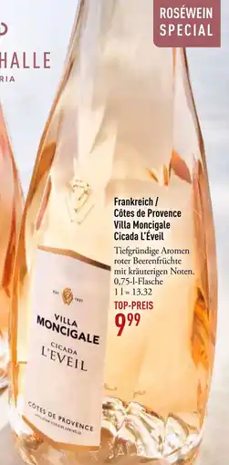 Galeria Markthalle Frankreich / Côtes de Provence Villa Moncigale Cicada L'Éveil Angebot